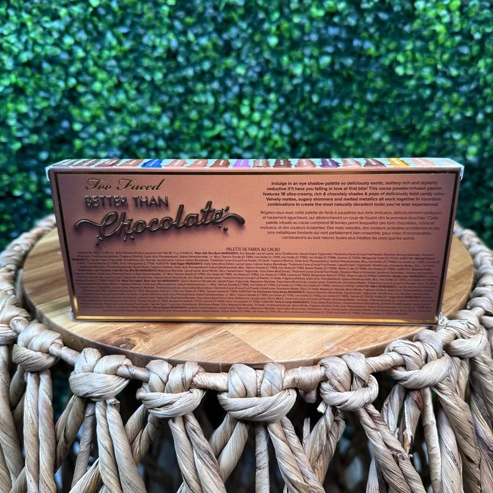 New in‎ box Too Faced better than chocolate eyeshadow pallet